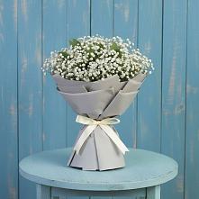 Букет цветов из:  Гипсофила в Товарково Тульская область 