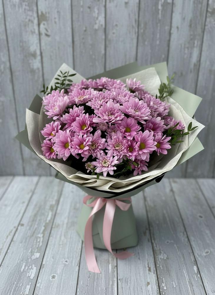 Букет цветов из: Хризантемы в Товарково Тульская область 