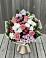 Букет цветов из: Альстромерии, Гвоздики, Розы и Хризантемы в Товарково Тульская область 