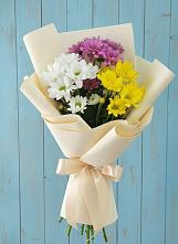 Букет цветов из:  Хризантемы в Товарково Тульская область 