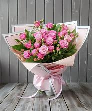 Букет Розовый кустик в Товарково Тульская область 