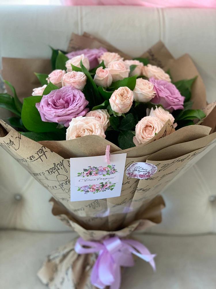 Букет цветов из: Розы в Товарково Тульская область 