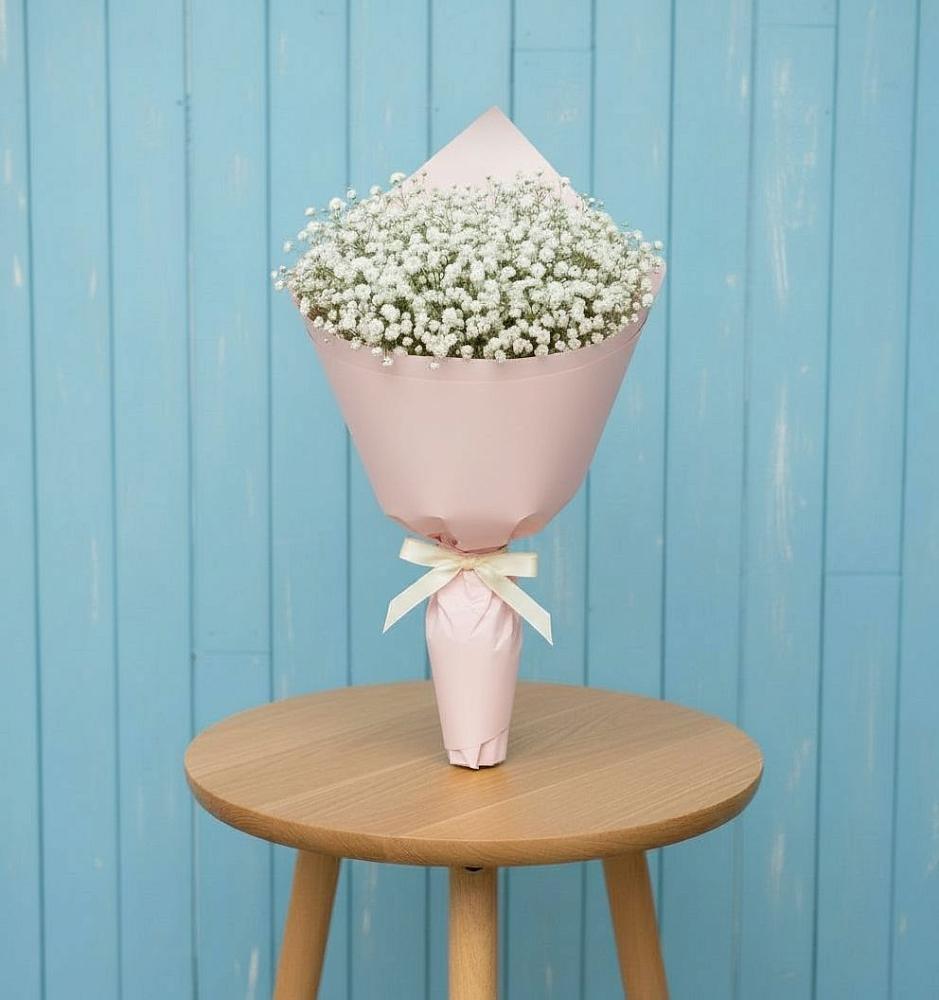 Букет цветов из: Гипсофила в Товарково Тульская область 