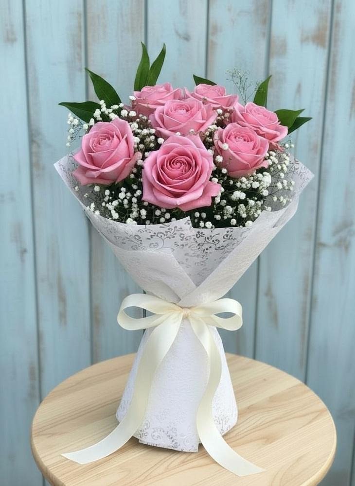 Букет цветов из: Розы в Товарково Тульская область 