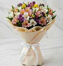 Букет цветов из:  Альстромерии в Товарково Тульская область 