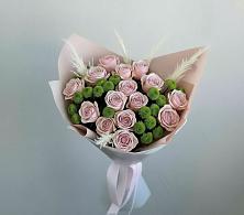 Букет цветов из:  Розы и Хризантемы в Товарково Тульская область 
