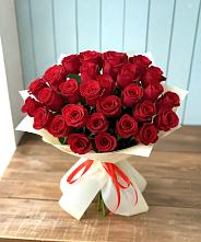 Букет 29 Красных роз в Товарково Тульская область 