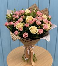 Букет цветов из:  Розы в Товарково Тульская область 