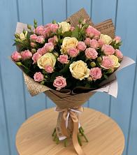 Букет цветов из:  Розы в Товарково Тульская область 