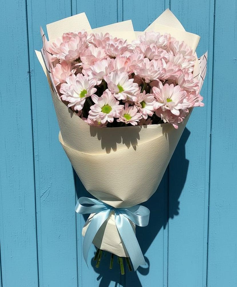 Букет цветов из: Хризантемы в Товарково Тульская область 