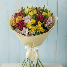 Букет цветов из:  Альстромерии в Товарково Тульская область 