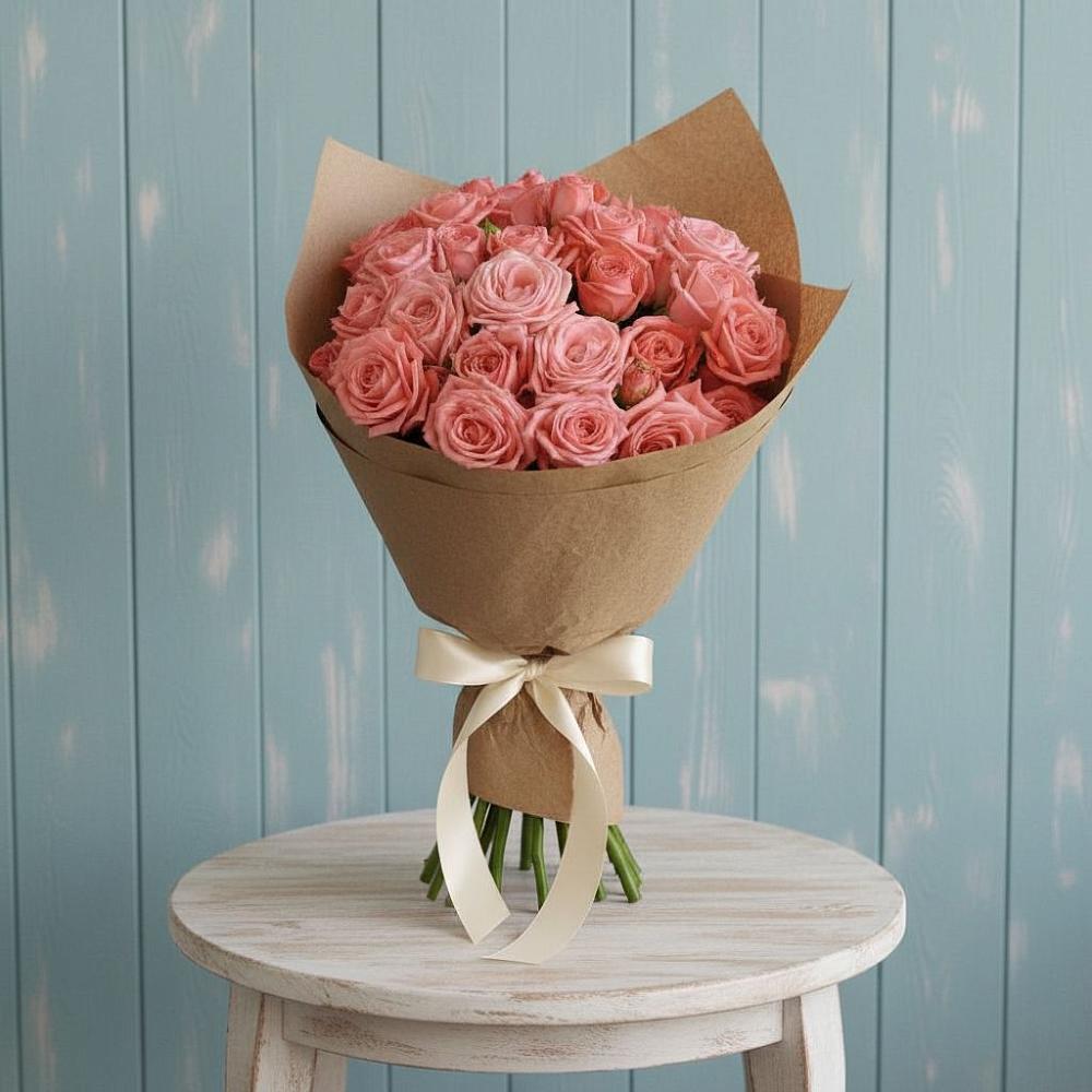 Букет цветов из: Розы в Товарково Тульская область 