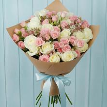 Букет цветов из:  Розы в Товарково Тульская область 
