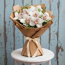 Букет цветов из:  Орхидеи и Розы в Товарково Тульская область 